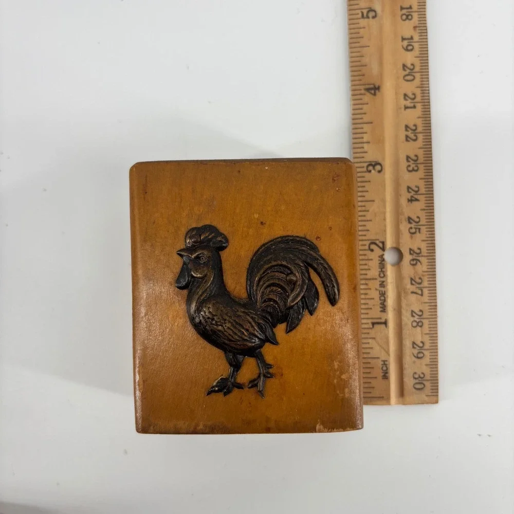 Vtg Victor Goldman Rooster Bottle Opener Cap Catcher Salt Pepper Shakers Set 3pc